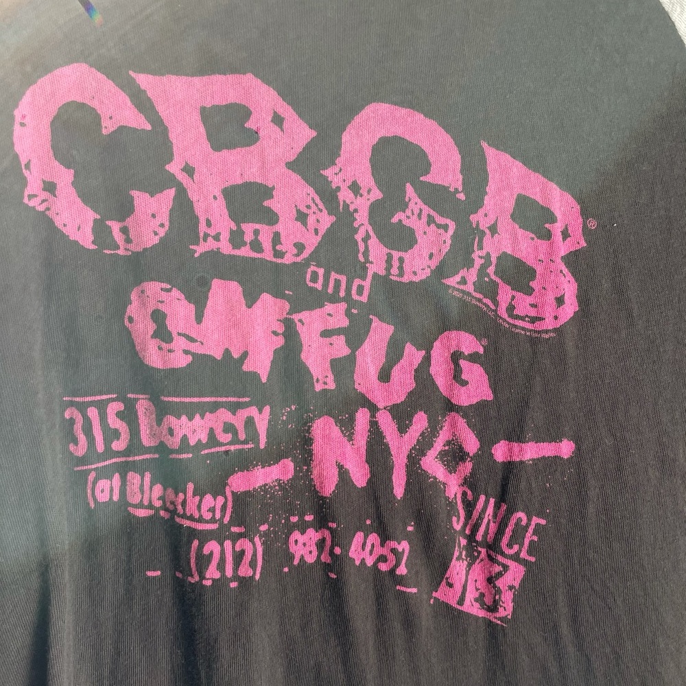 CHASER CBGB  LONG SLEEVE TEE